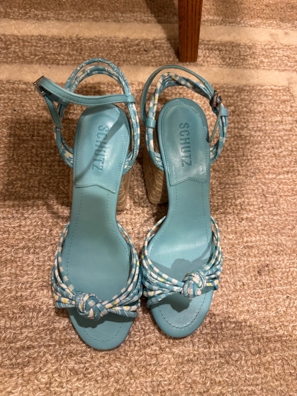 🩵SCHUTZ BLOCK HEEL SANDALS🩵